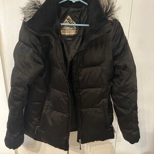 ZeroXposur Black Jacket with Faux Fur Trim